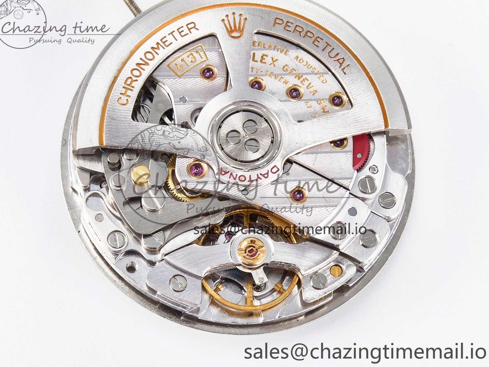 Movement Super (Silver Modded Clone Automatic DD4131 Daytona Color) 28800 Custom VPH 1229